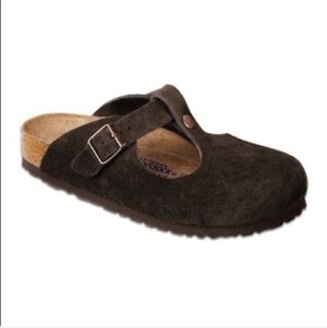 Birkenstock Dark Brown Suede Bern 42